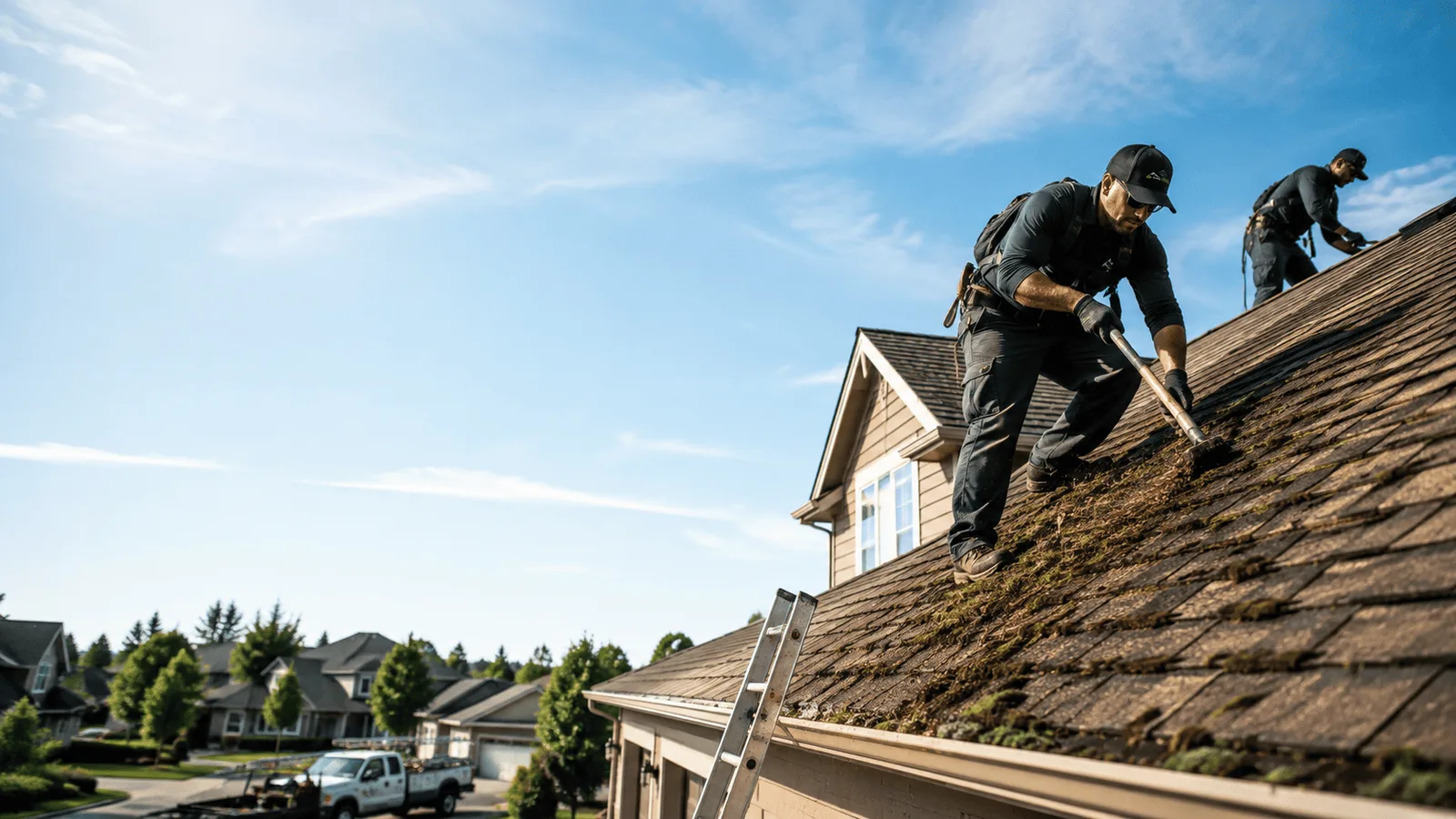 Roof Moss Removal in Hacksneck, VA near me